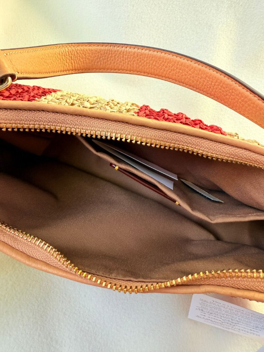 coach Teri Shoulder Bag With Stripes And Charm cer34 - Picture 9 of 14